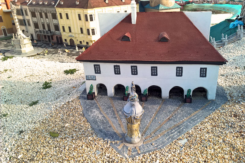 Orsolya tér, Sopron Vármegye Makettpark